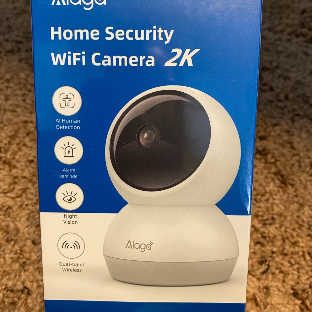 Alaga Home Security WiFi Camera 2K
